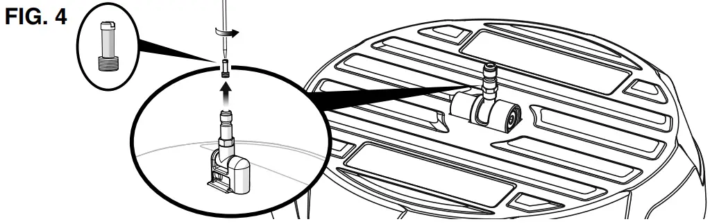 REPLACING THE HIGH-PRESSURE FILTER
