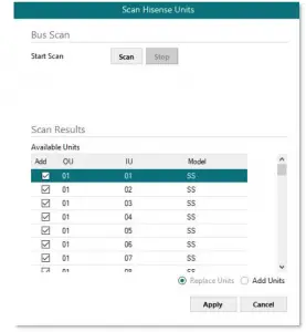 Intesis Modbus Server for Hisense Air Conditioning Gateway integration of VRF Systems User Manual