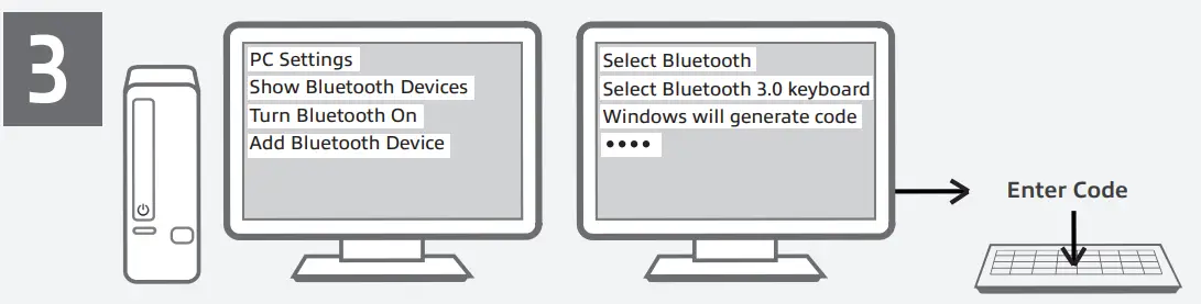 AC5610 Compact Bluetooth Keyboard - Figure 2