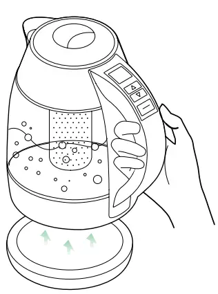 CHEFMAN RJ11-17-TCTI-V2 1.8 Digital Precision Electric Kettle with Tea Infuser-fig3