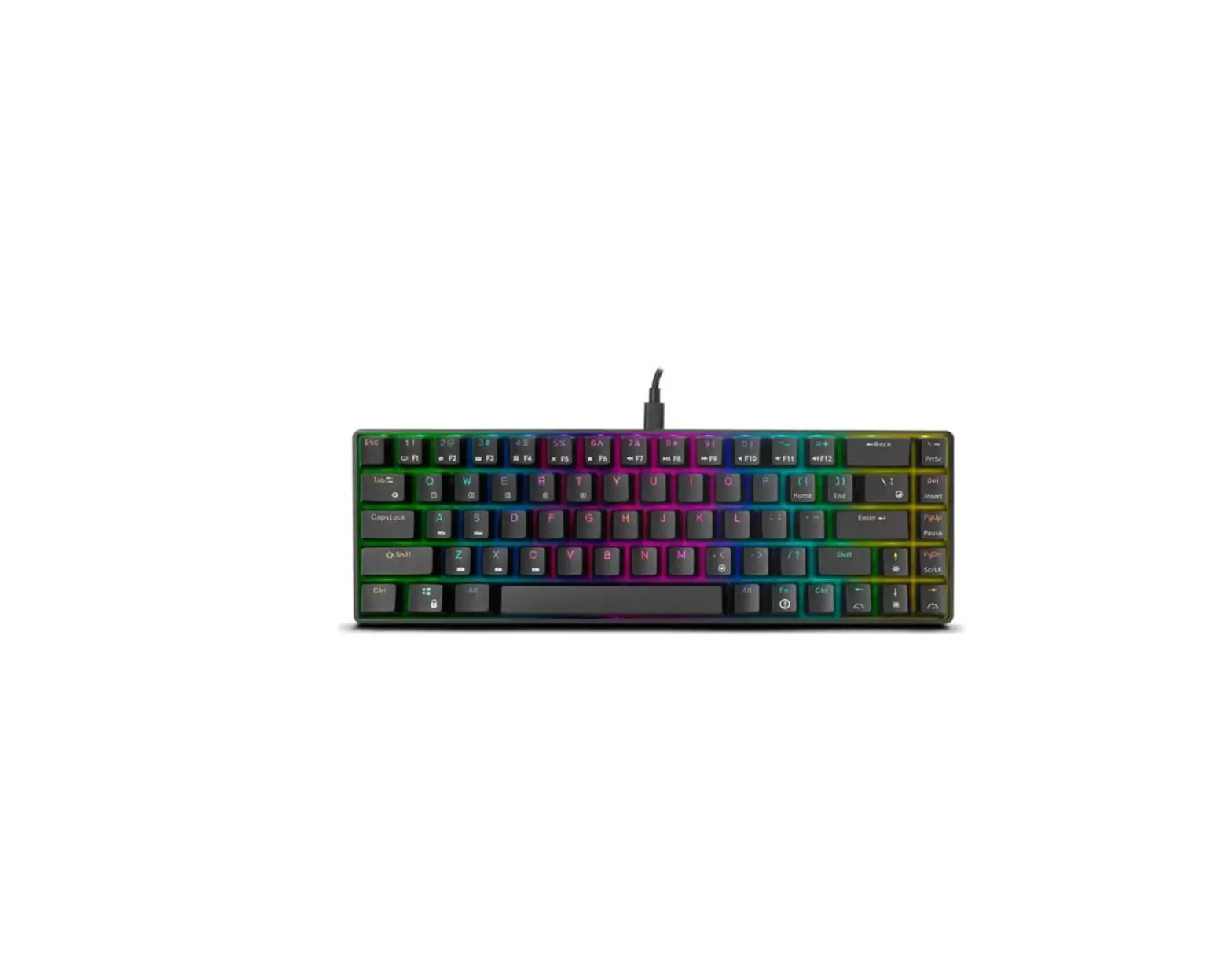 Ozene Tactical Wireless Mini Mechanical Keyboard User Guide
