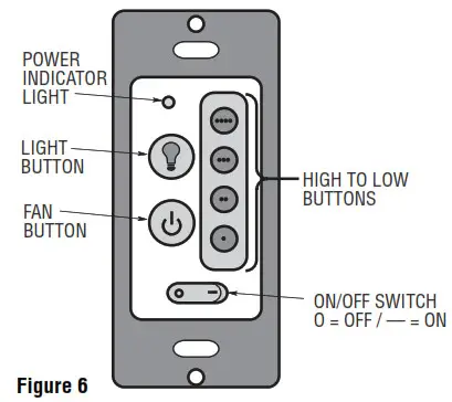 EMERSON SW405SW406 Ceiling FanLight - SINGLE-POLE INSTALLATION 4