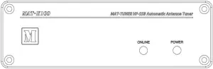 MAT-TUNER-mAT-K100-Automatic-Tuner-For-ICOM/KENWOOD-Transceivers-Front-Panel