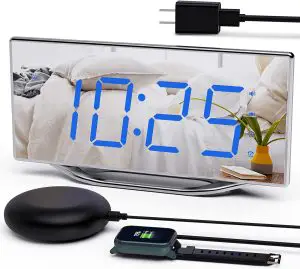 ZEBON CR1018i Alarm Clock with USB Charger