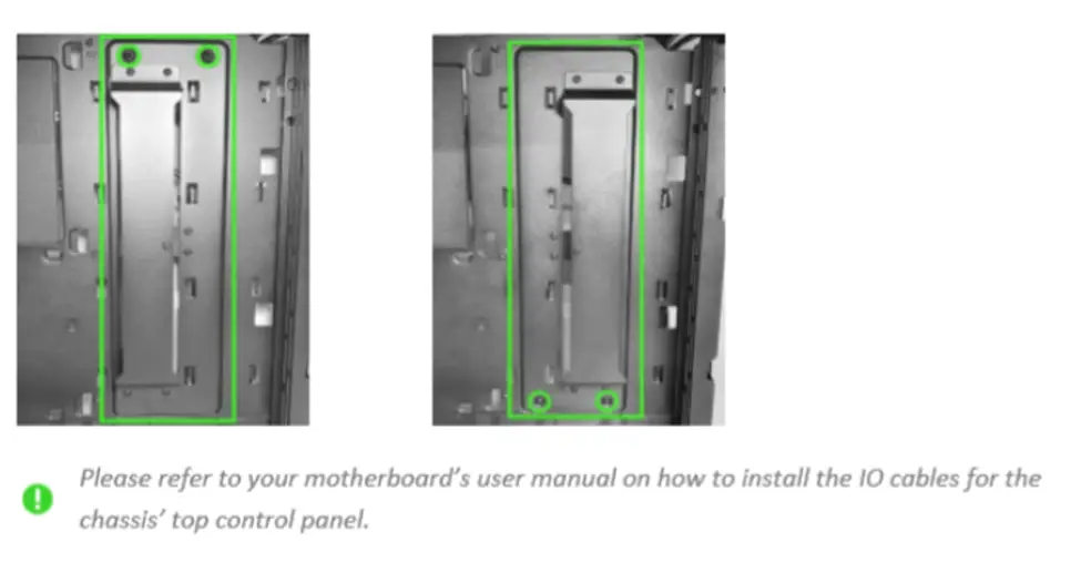 E-ATX motherboard not completely fit