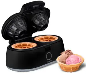 CHAMPION CHVS220 Waffle Iron for Waffle Bowls Double