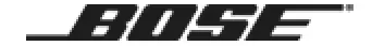 BOSE Warranty Information - logo