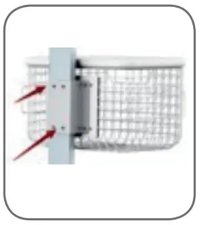 GIMA M35148EN Rolling Stand-Basket