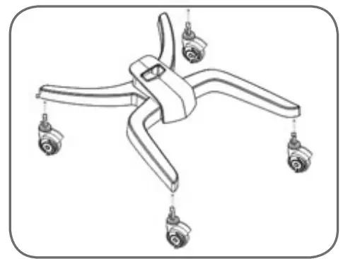 GIMA M35148EN Rolling Stand-Step 1