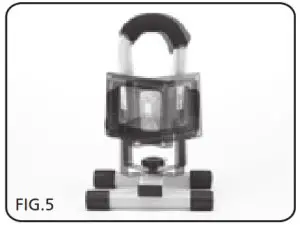 DRAPER RWL10LEDB 10W COB LED -- Lamp Instr