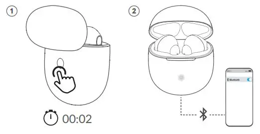 TCL TW20 MoveAudio S200 Wireless Earbuds User Manual - Connect to other devices