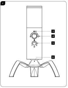 hama 00186059 uRage Stream 750 HD Illuminated Streaming Microphone-fg2