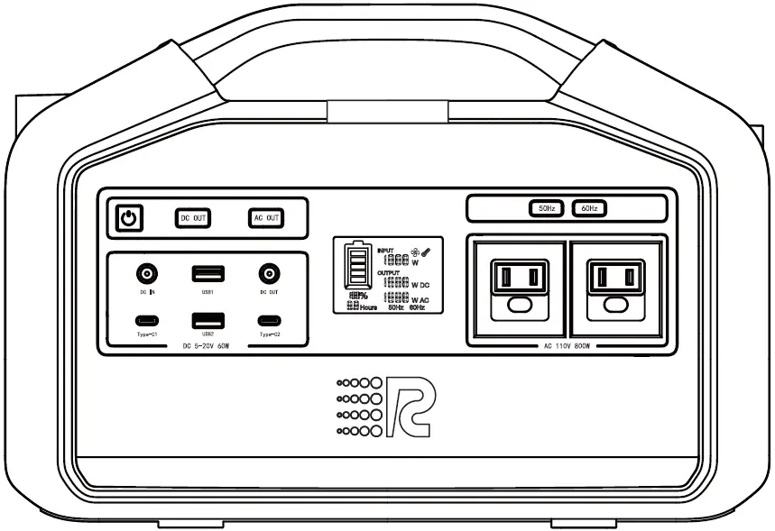 800W Energy Storage Battery