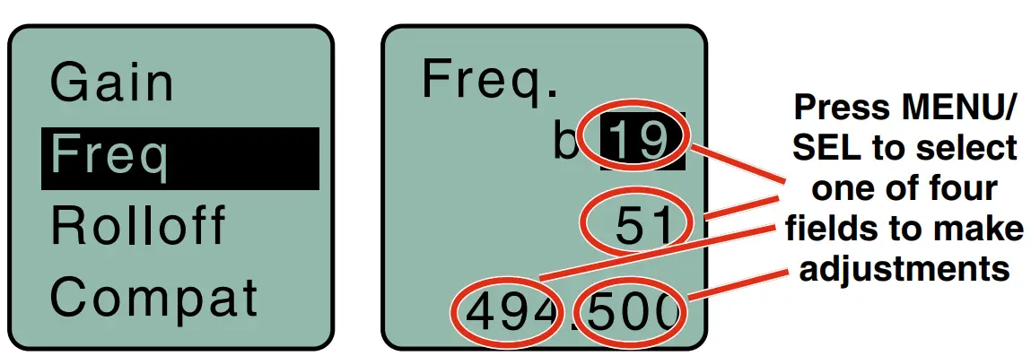 LECTROSONICS E07 941 Wireless Microphone Transmitters and Recorders - RF indicator blinks 11