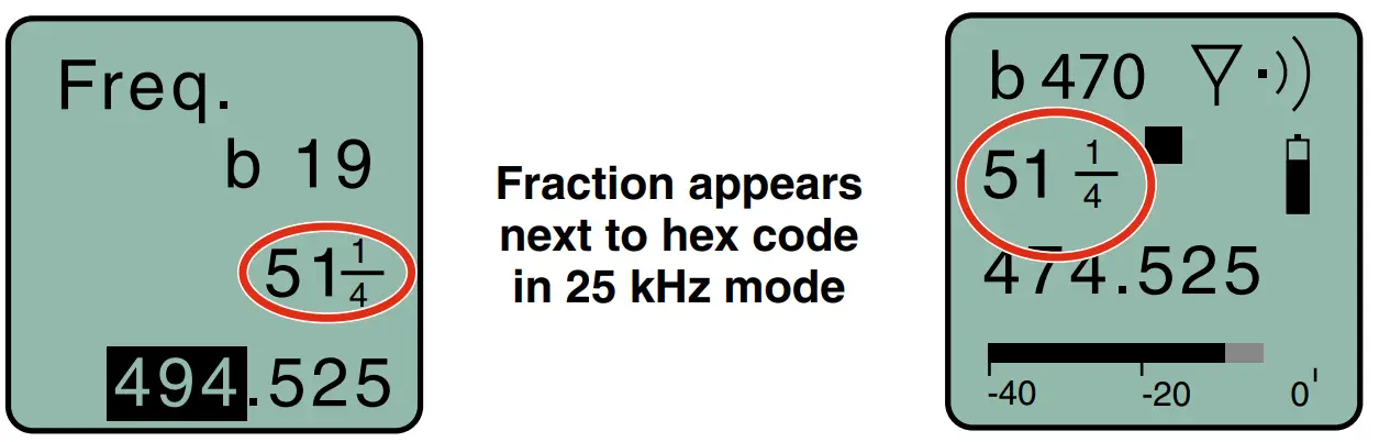 LECTROSONICS E07 941 Wireless Microphone Transmitters and Recorders - RF indicator blinks 17