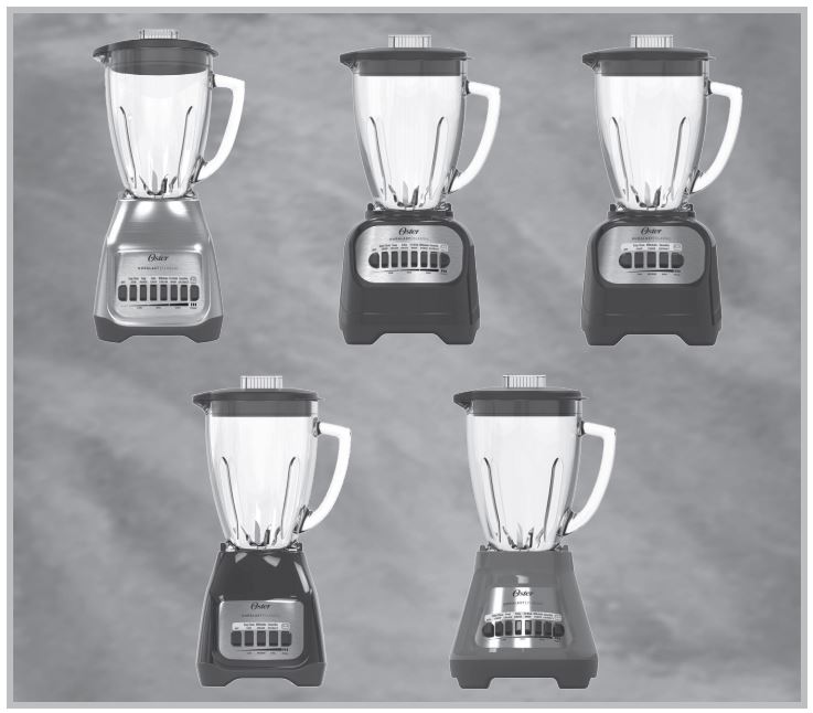 Oster Push Button Blenders User Manual