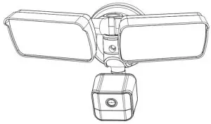 Lepro PR906501 Floodlight Camera