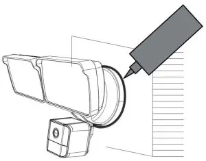 Lepro PR906501 Floodlight Camera - Waterproof treatment