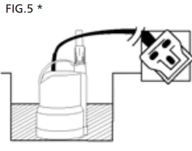 DRAPER WBP2A 350W Submersible Water Butt Pumps - FIG.5