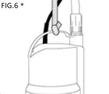 DRAPER WBP2A 350W Submersible Water Butt Pumps - FIG.6