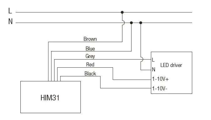 HYTRONIK HIM31 High Bay Dual Sense Sensor FIG 5