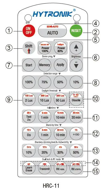 HYTRONIK HIM31 High Bay Dual Sense Sensor FIG 7