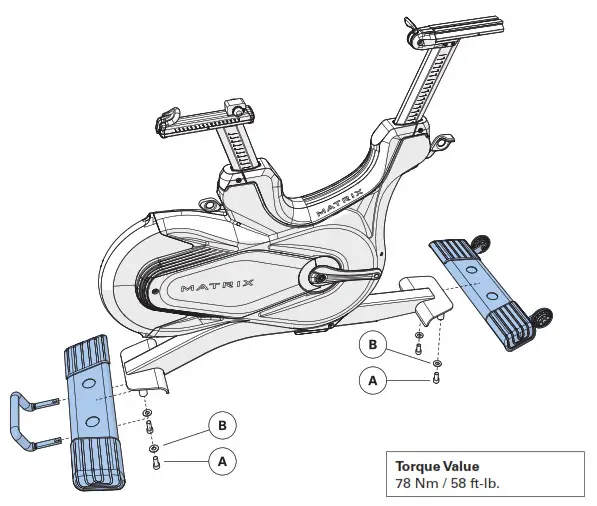 MATRIX PSEB0083 CXC Training Cycle- Flat Washer