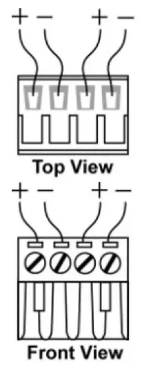 Wiring the Redundant Power Inputs