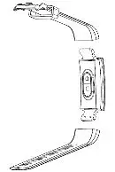 DENVER BFH-19 Electronics Fitness Band FIG-2