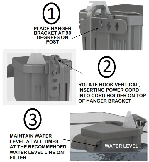 KOLLER PRODUCTS AP35000FFP AquaView 3.5-Gallon Fish Tank with Power Filter and LED Lighting - Overview 2