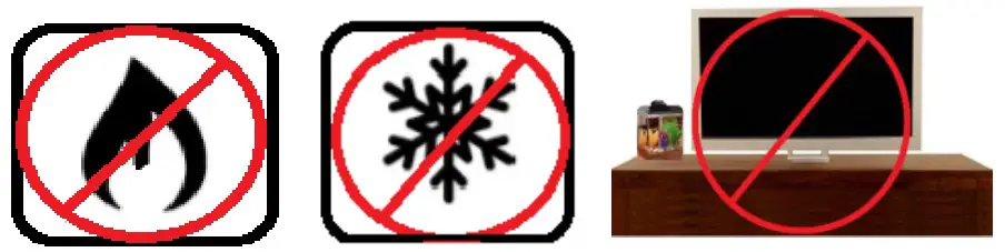 KOLLER PRODUCTS AP35000FFP AquaView 3.5-Gallon Fish Tank with Power Filter and LED Lighting - Tank Placement