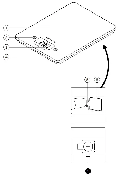 KENWOOD DS400 Weighing Scale - fig