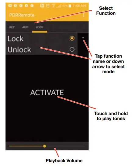 LECTROSONICS SPDR Stereo Portable Digital Recorder - Android Version