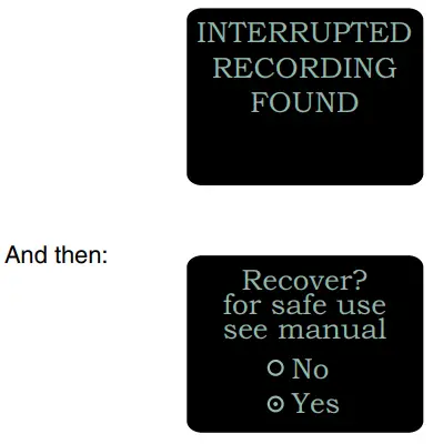 LECTROSONICS SPDR Stereo Portable Digital Recorder - Once a fresh battery