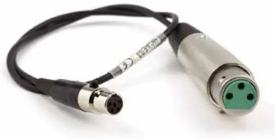 LECTROSONICS SPDR Stereo Portable Digital Recorder - connector