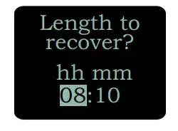 LECTROSONICS SPDR Stereo Portable Digital Recorder - minutes fields