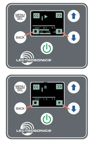 LECTROSONICS SPDR Stereo Portable Digital Recorder - playback