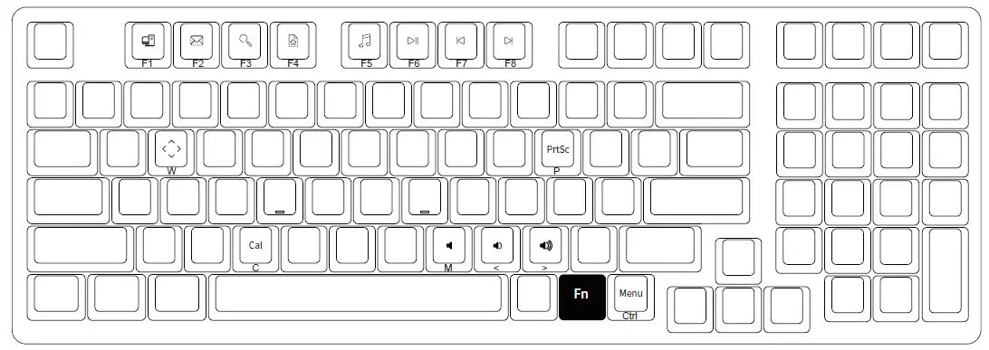 AKKO 3098 Macro V1.0 Gaming Keyboard figure 1
