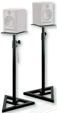 H A HASMS20 Studio Monitor Stands-fig1