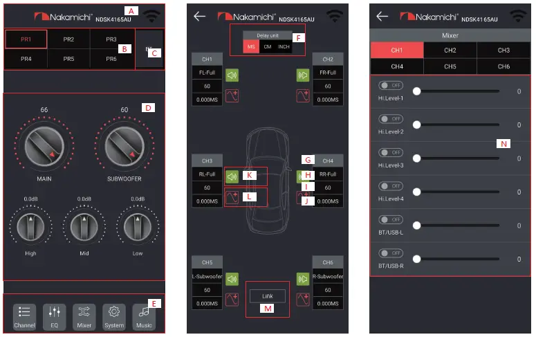 Nakamichi NDSK4165AU Digital Sound Processor 16