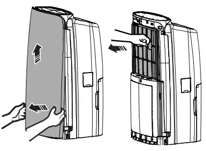 argo PLATINUM EVO 41 7 Liters Power 570 Watt Dehumidifier - CLEANING