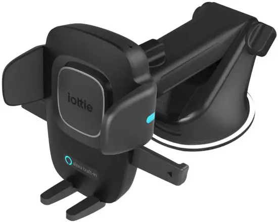iOttie Easy One Touch Connect Alexa Built-in Dashboard and Windshield Mount