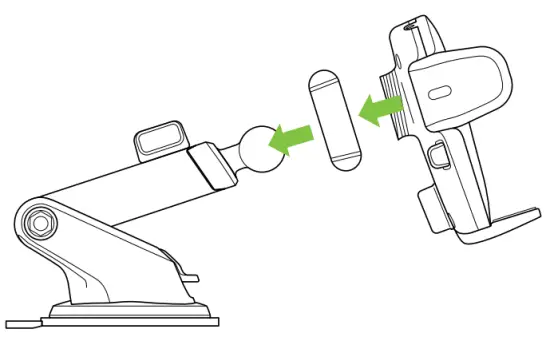 Cradle with the Ball Joint