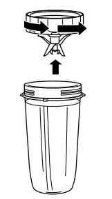 NINJA Nutri Blender Pro Personal Blender with Auto iQ-fig8