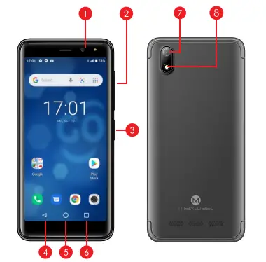 maxwest Astro 5 Pro Smartphone 1