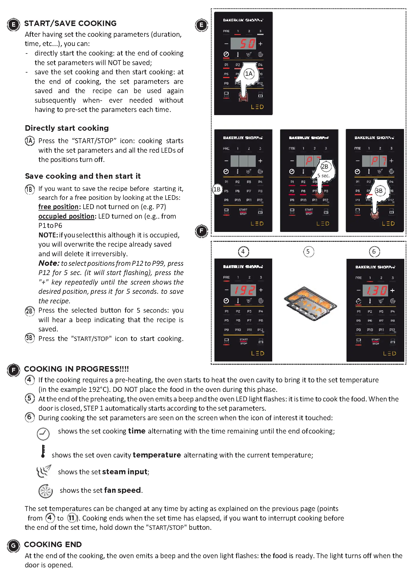 GUIDED USE PROCEDURE (LED VERSION)