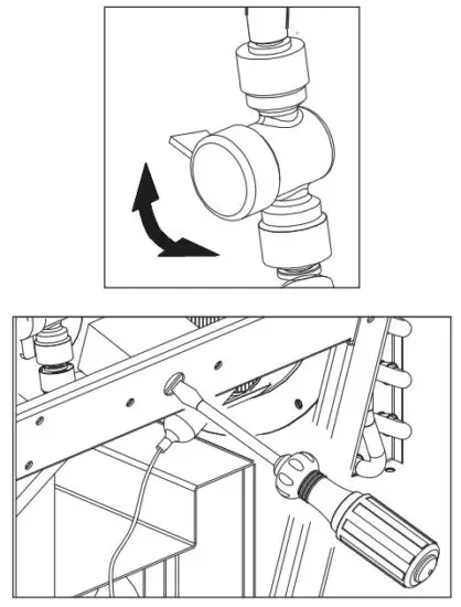 GLOBAL INDUSTRIAL 761217 Wall Mounted Filtered Water Cooler - Adjusting Settings