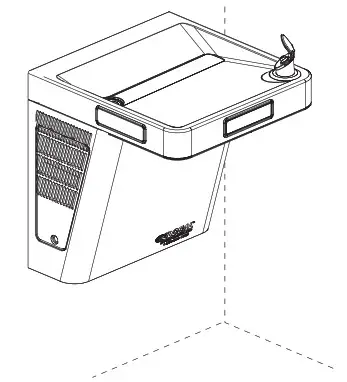 GLOBAL INDUSTRIAL 761217 Wall Mounted Filtered Water Cooler - Assembly Instructions 1