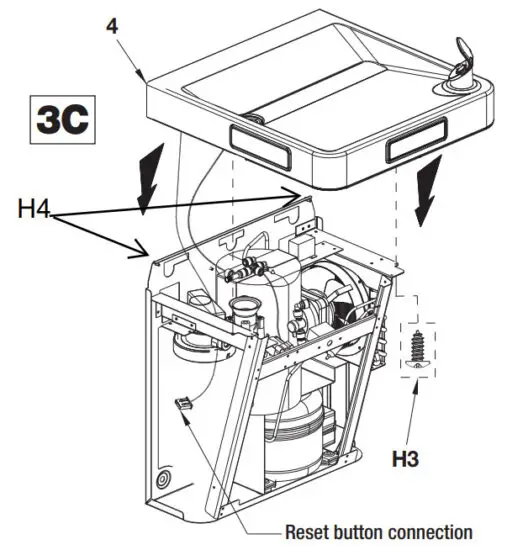 GLOBAL INDUSTRIAL 761217 Wall Mounted Filtered Water Cooler - Attach stainless steel pan