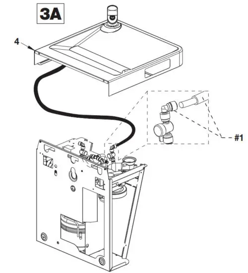 GLOBAL INDUSTRIAL 761217 Wall Mounted Filtered Water Cooler - Connect Water Lines